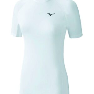 Kompresné tričko Bio Gear Mizuno, farba biela - DÁMSKE