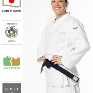 JUDO MIZUNO (SAMOSTATNÝ KABÁT) MADE IN JAPAN (IJF) - BIELE